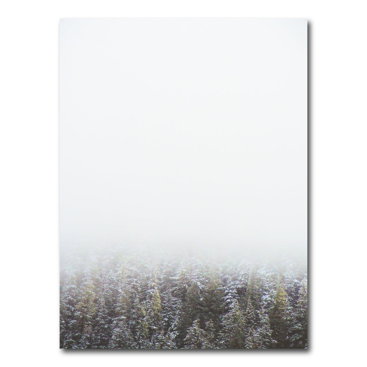 AUTO-MOCKUP WHITE | Early Morning in Northern BC Canada | 1 Piece | Gallery Wrap Canvas | group=3x4