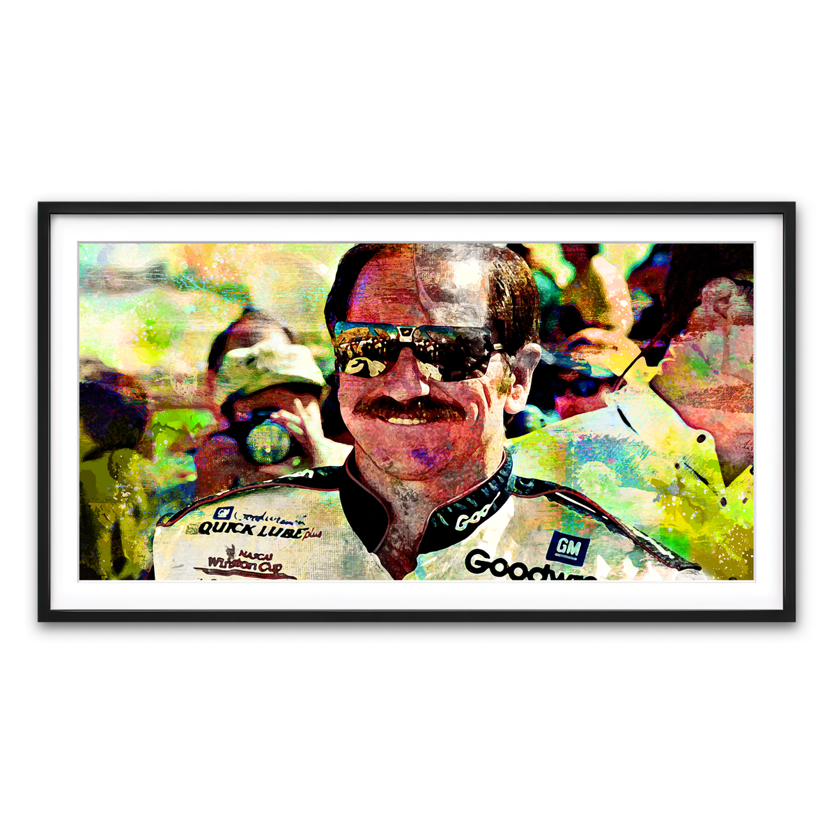 Framed Print 2x1 Black