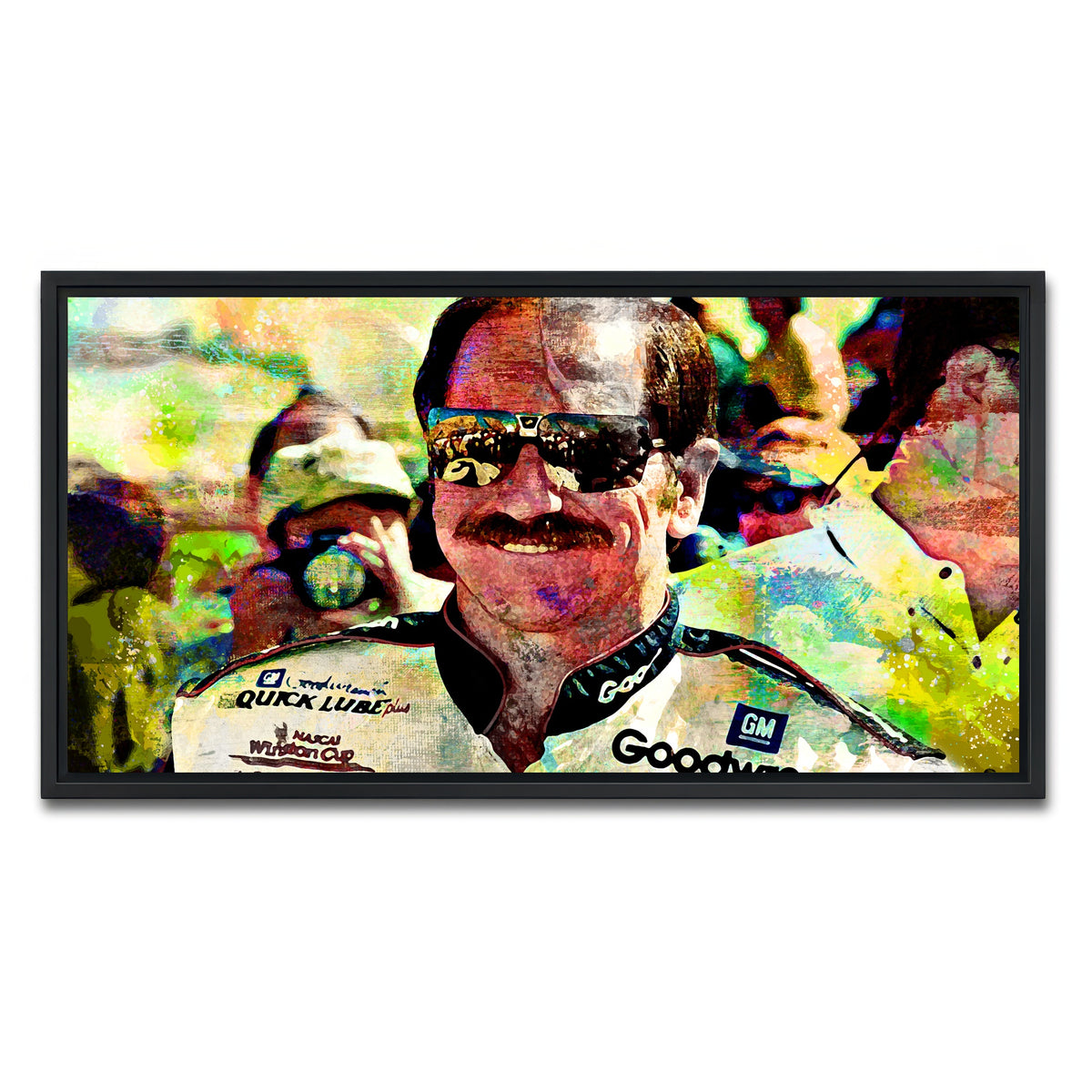 AUTO-MOCKUP WHITE | Earnhardt | 1 Piece | Black Framed Canvas | group=2x1