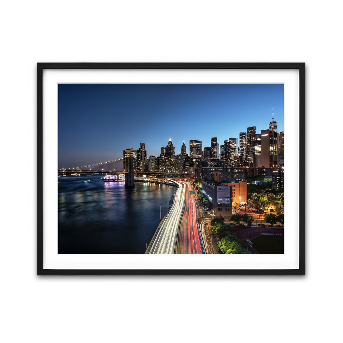 Framed Print 4x3 Black