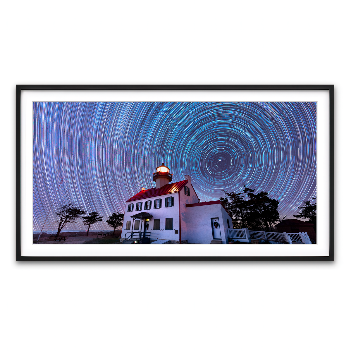 Framed Print 2x1 Black