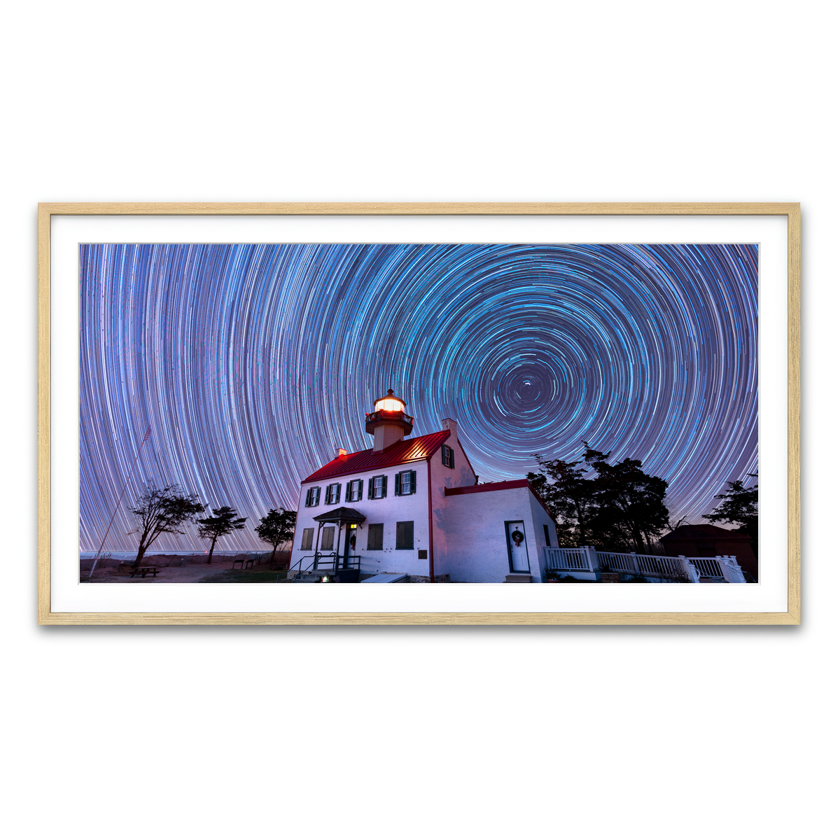 Framed Print 2x1 Natural