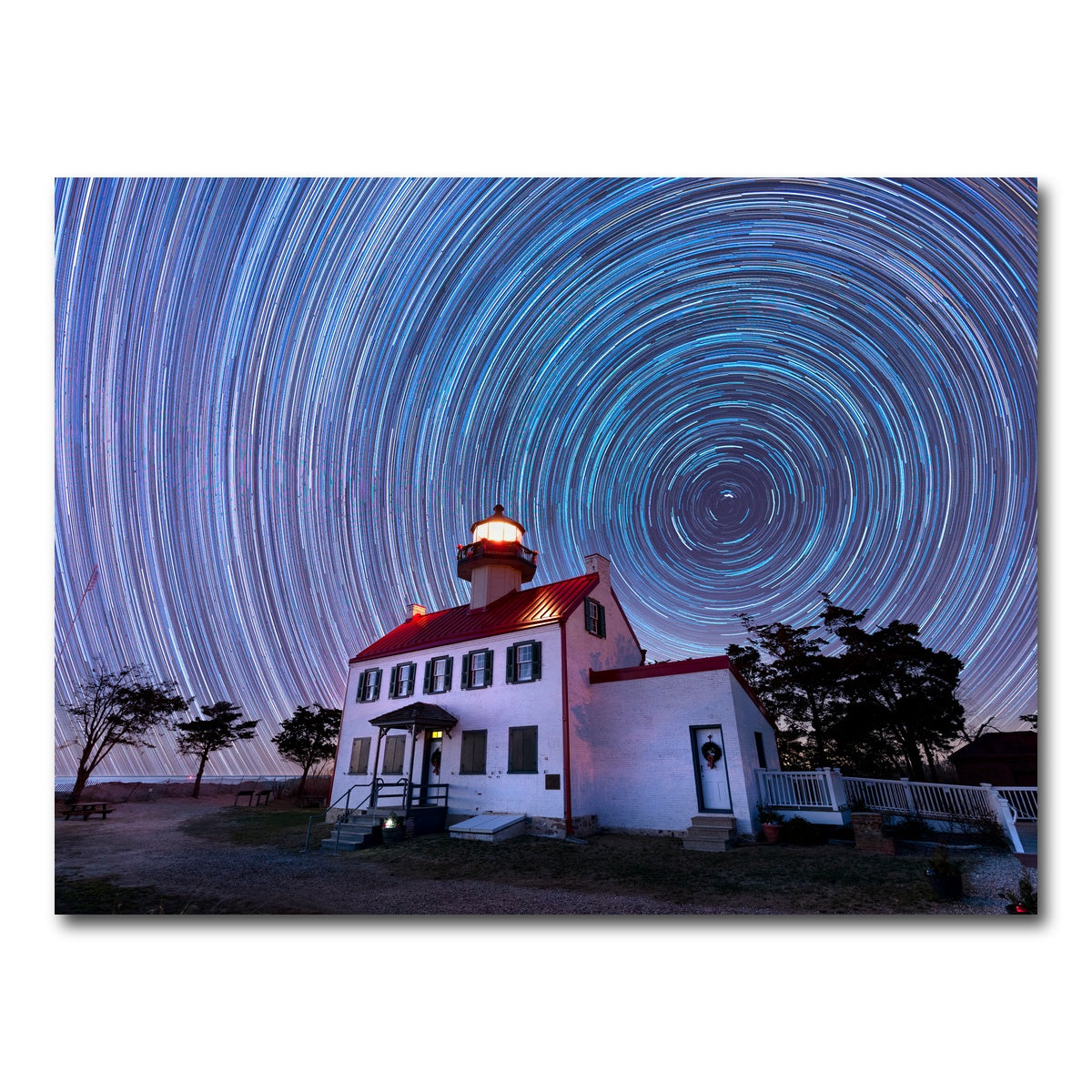 AUTO-MOCKUP WHITE | East Point Lighthouse - Winter Spinnies | 1 Piece | Gallery Wrap Canvas | group=4x3