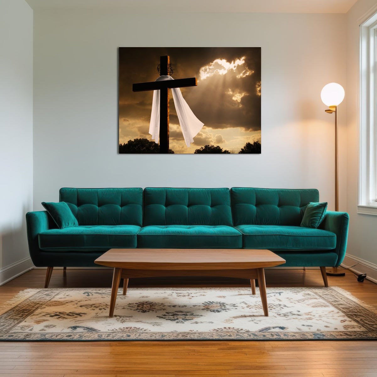 AUTO-MOCKUP ROOM | Easter Cross