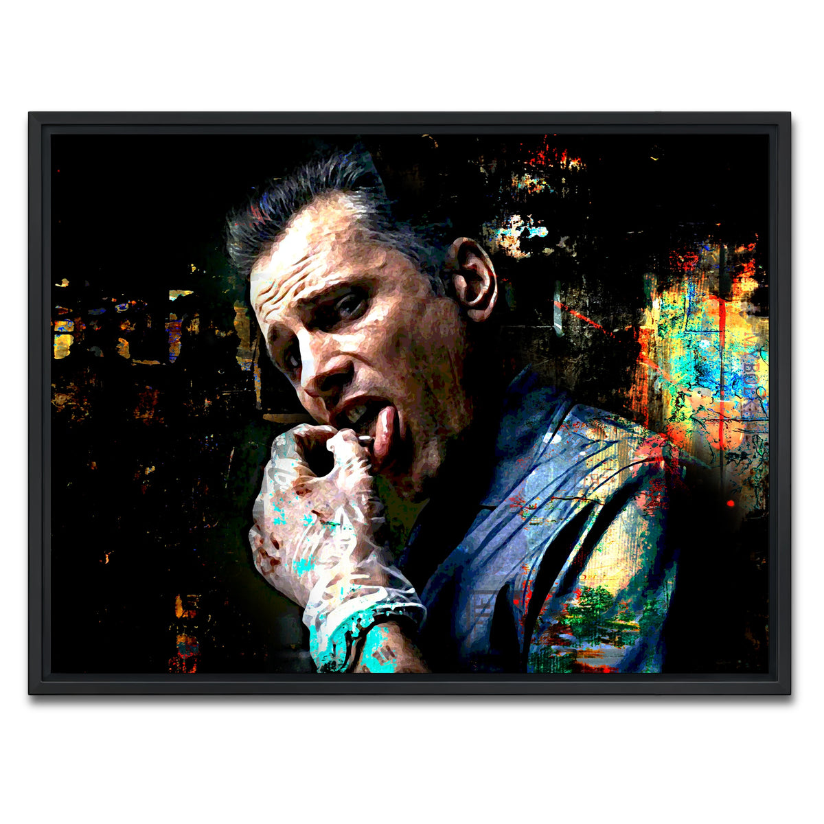 AUTO-MOCKUP WHITE | Eastern Promises Butcher | 1 Piece | Black Framed Canvas | group=4x3