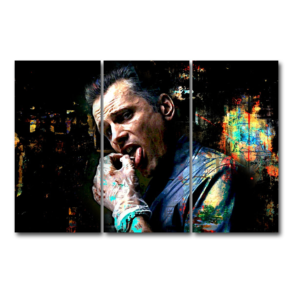 AUTO-MOCKUP WHITE | Eastern Promises Butcher | 3 Piece | Gallery Wrap Canvas | group=12x24