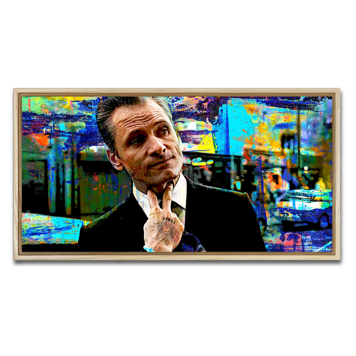 AUTO-MOCKUP WHITE | Eastern Promises Nikolai | 1 Piece | Natural Framed Canvas | group=2x1