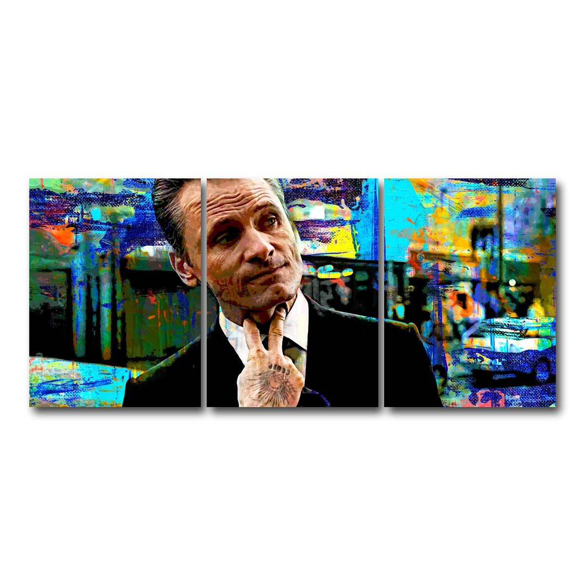 AUTO-MOCKUP WHITE | Eastern Promises Nikolai | 3 Piece | Gallery Wrap Canvas | group=18x24