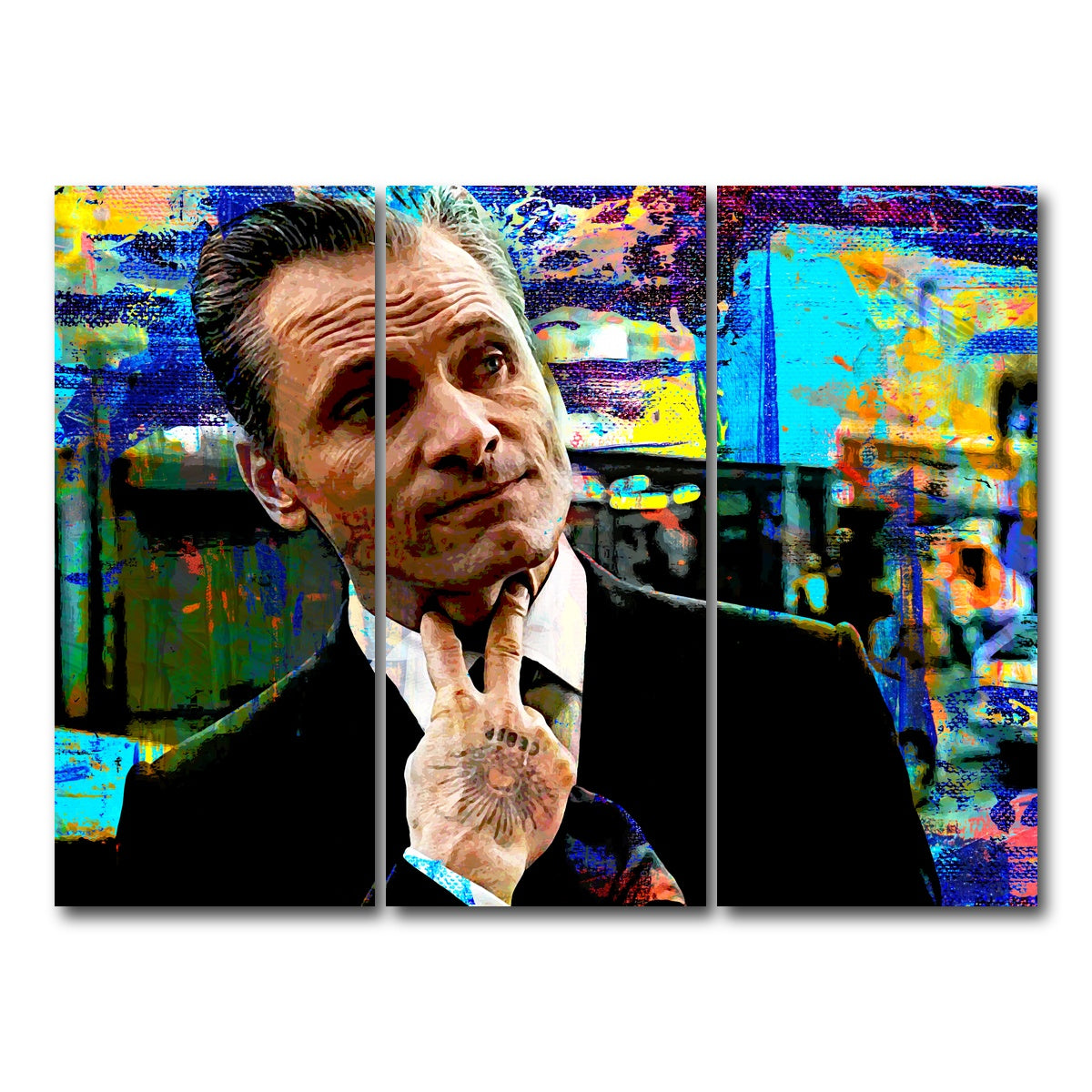 AUTO-MOCKUP WHITE | Eastern Promises Nikolai | 3 Piece | Gallery Wrap Canvas | group=8x18
