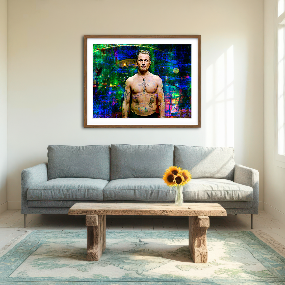 AUTO-MOCKUP ROOM | Eastern Promises Wall Art