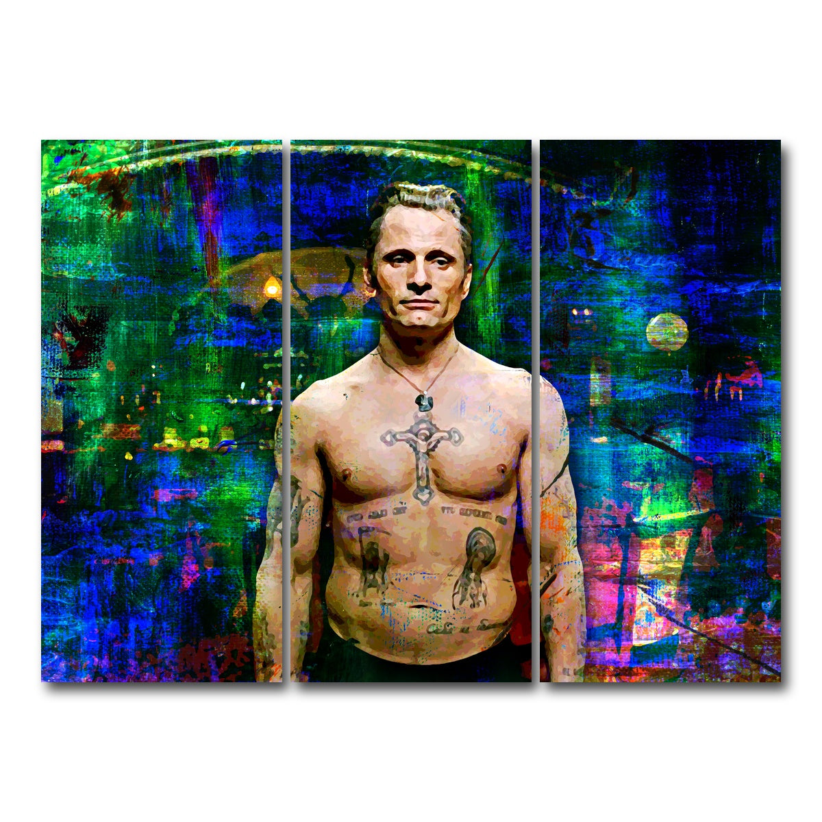 AUTO-MOCKUP WHITE | Eastern Promises | 3 Piece | Gallery Wrap Canvas | group=8x18