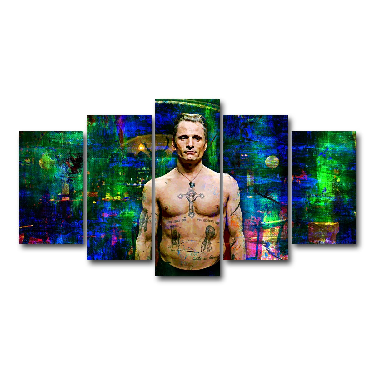 AUTO-MOCKUP WHITE | Eastern Promises | 5 Piece | Gallery Wrap Canvas | group=5_normal