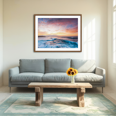 AUTO-MOCKUP ROOM | Easy Evening Wall Art