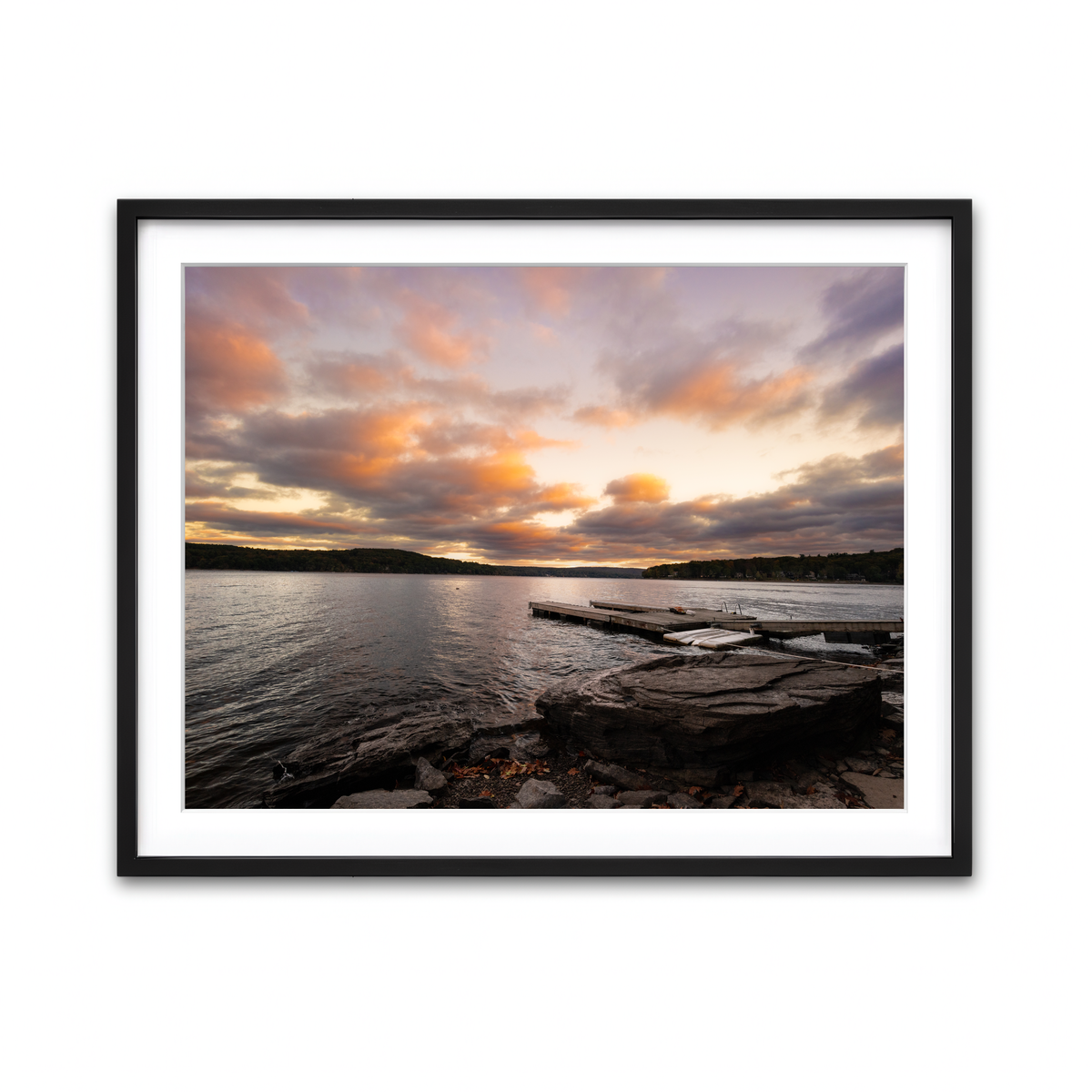 Framed Print 4x3 Black