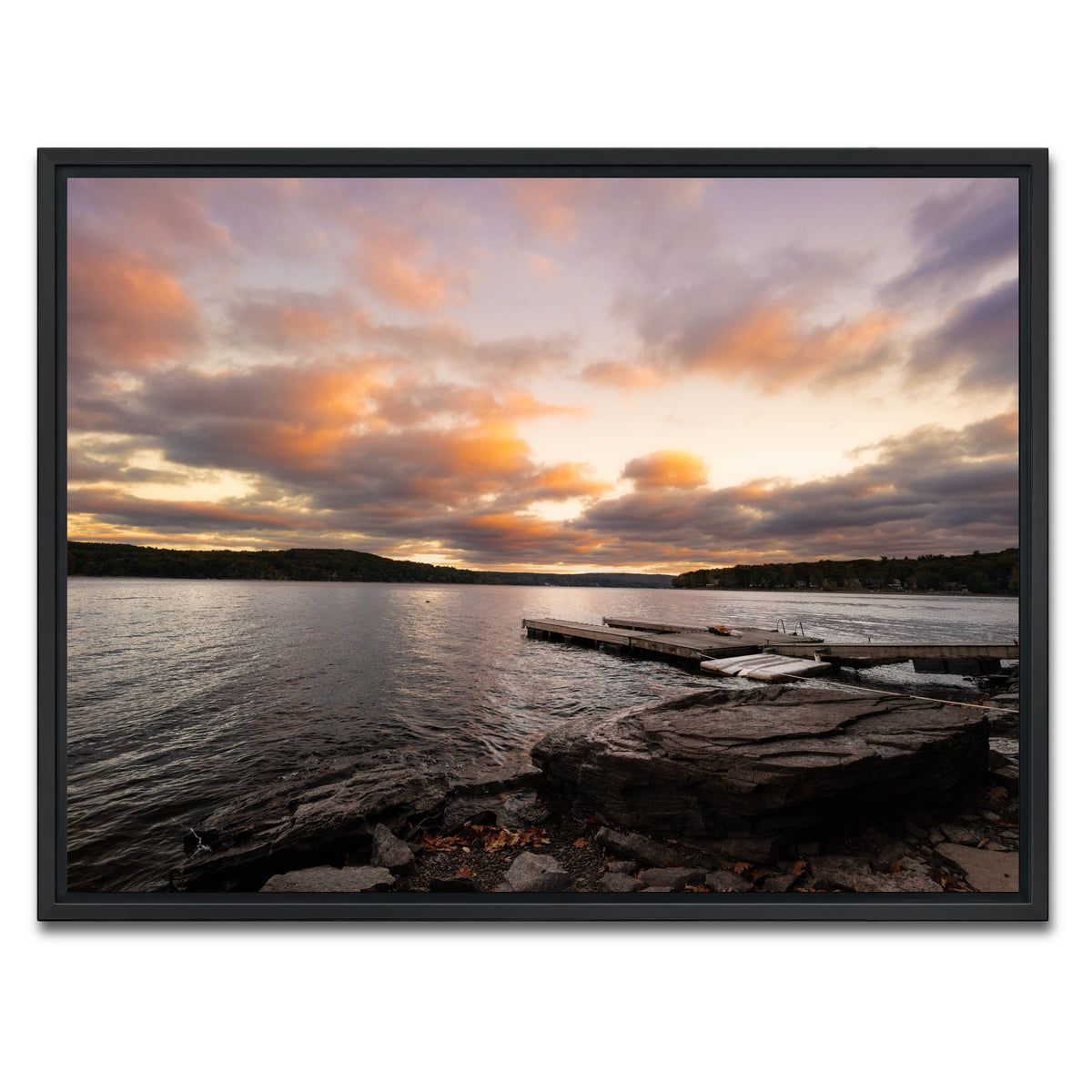 AUTO-MOCKUP WHITE | Easy Living | 1 Piece | Black Framed Canvas | group=4x3