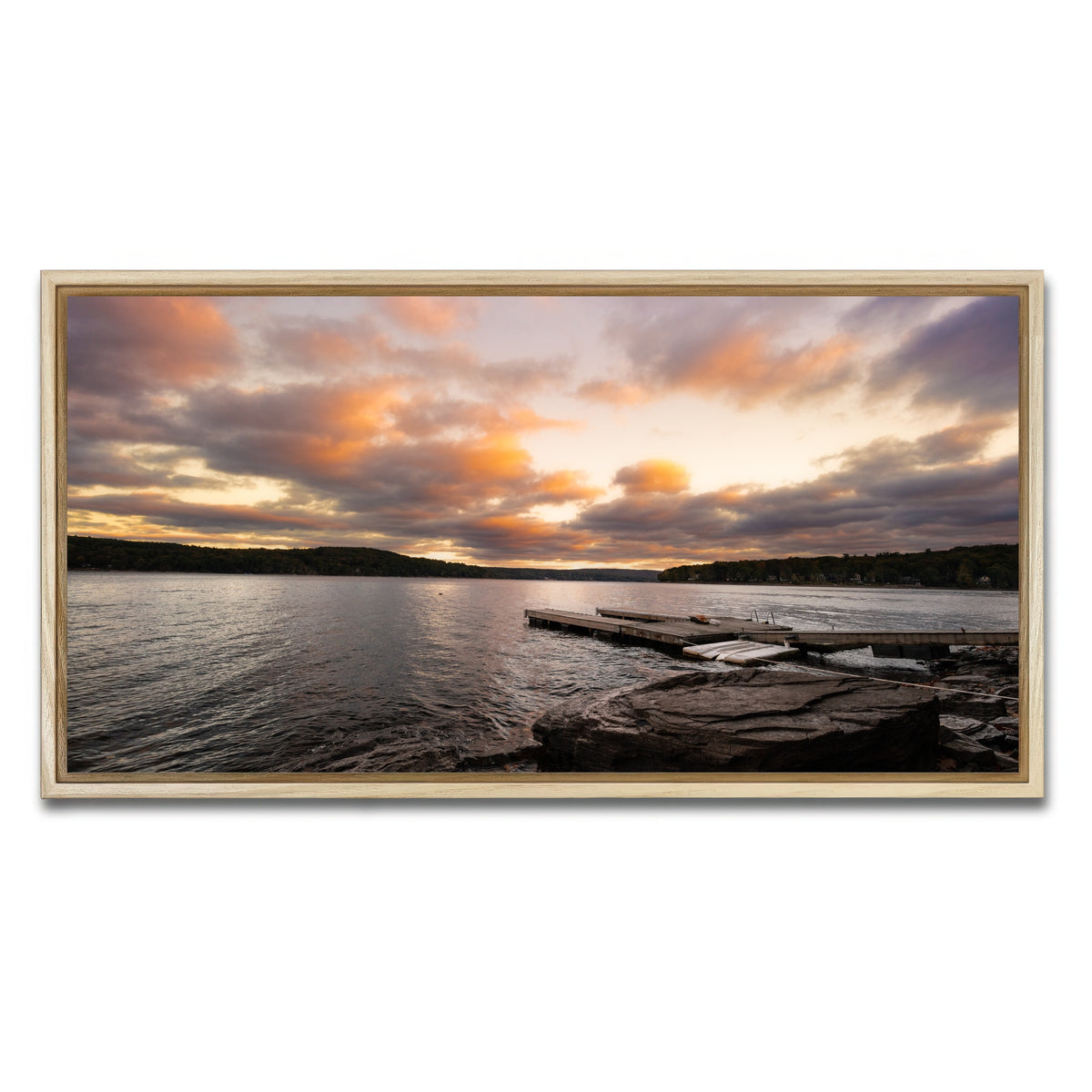 AUTO-MOCKUP WHITE | Easy Living | 1 Piece | Natural Framed Canvas | group=2x1