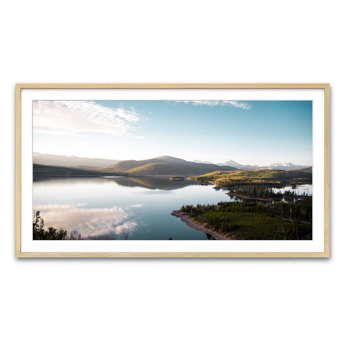 Framed Print 2x1 Natural
