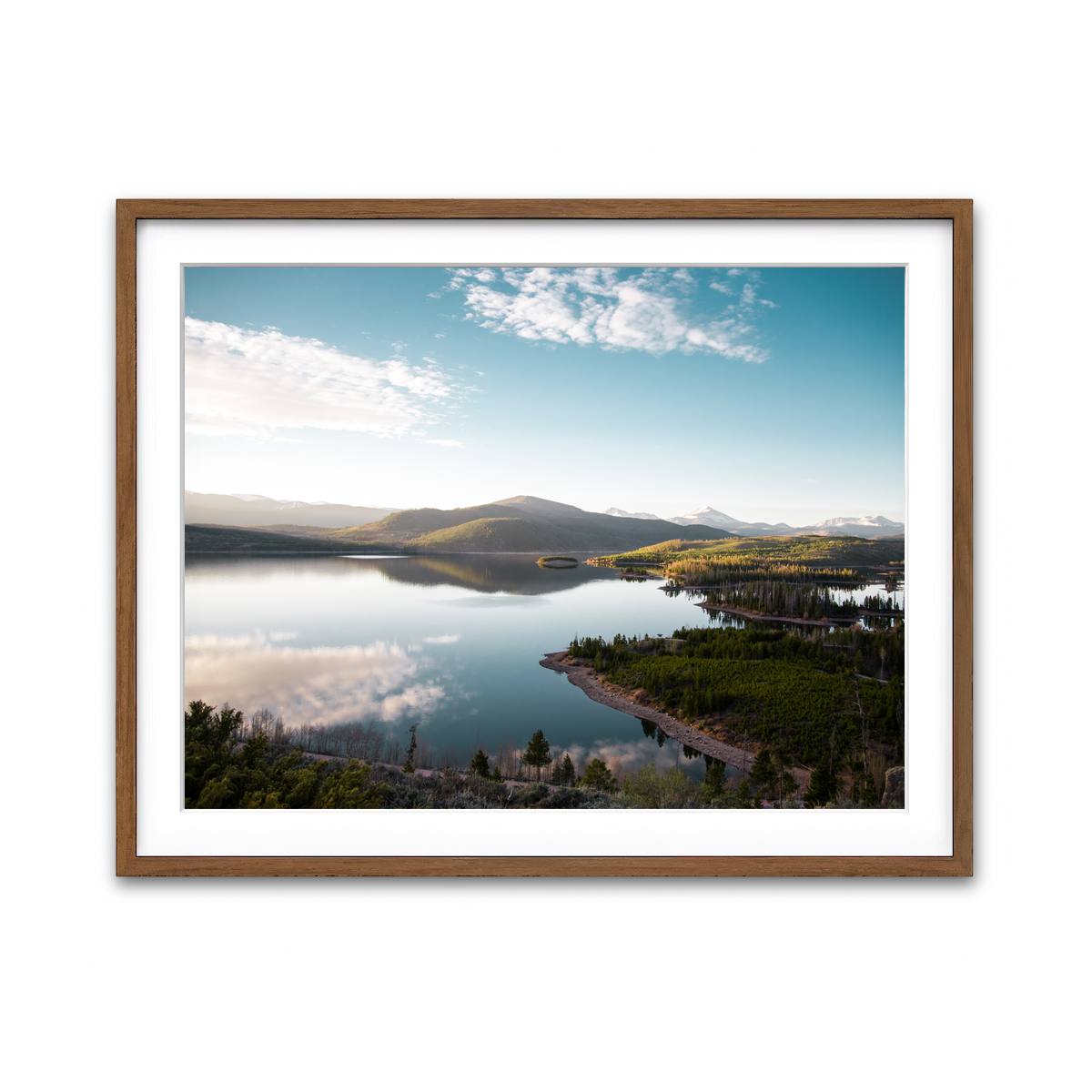 Framed Print 4x3 Walnut