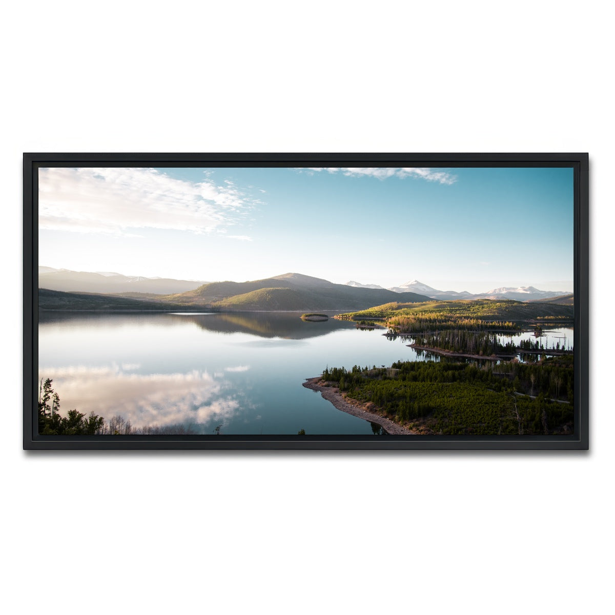 AUTO-MOCKUP WHITE | Easy Morning | 1 Piece | Black Framed Canvas | group=2x1