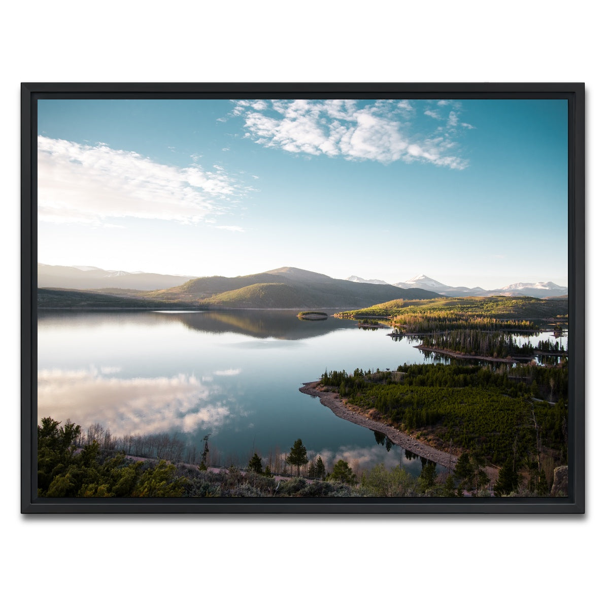 AUTO-MOCKUP WHITE | Easy Morning | 1 Piece | Black Framed Canvas | group=4x3