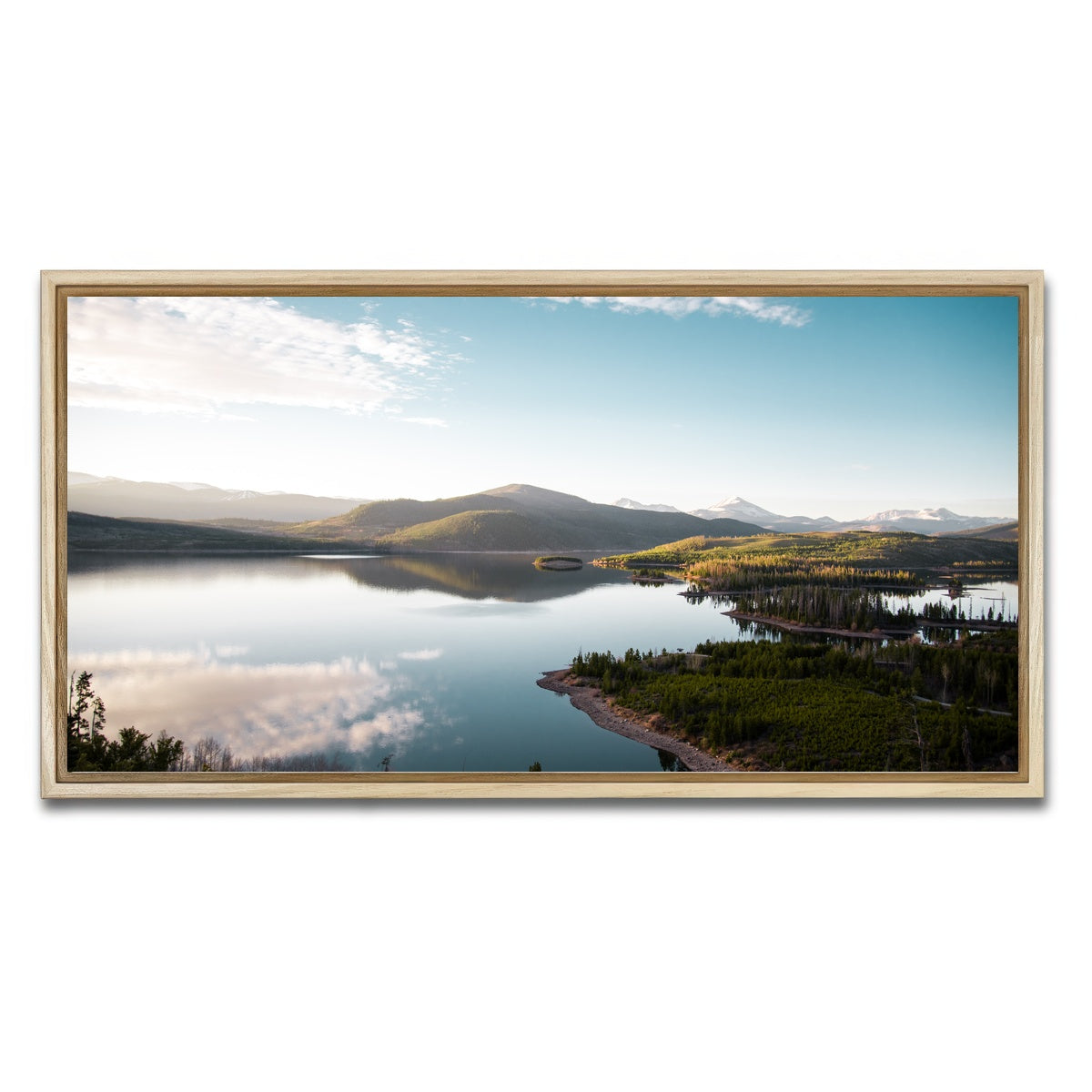 AUTO-MOCKUP WHITE | Easy Morning | 1 Piece | Natural Framed Canvas | group=2x1