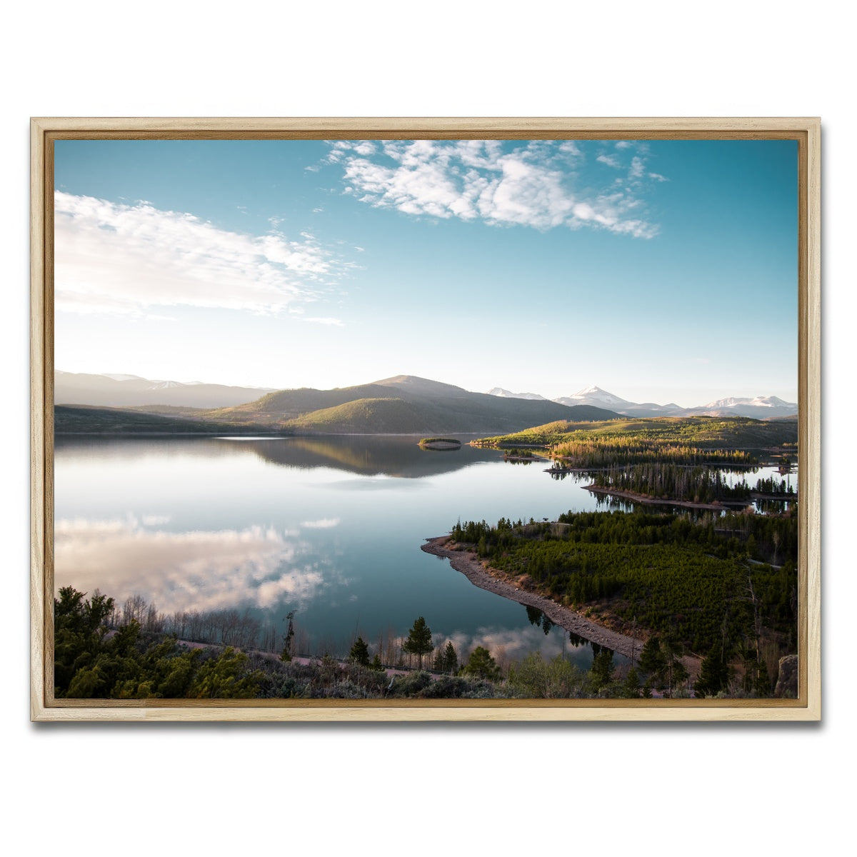 AUTO-MOCKUP WHITE | Easy Morning | 1 Piece | Natural Framed Canvas | group=4x3