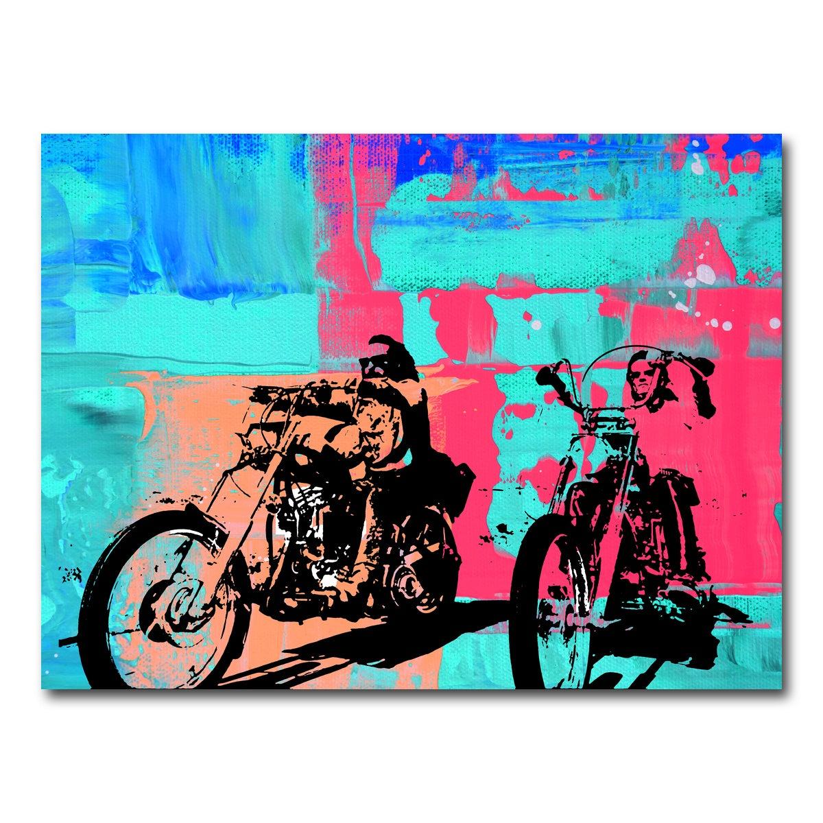 AUTO-MOCKUP WHITE | Easy Rider Blue | 1 Piece | Gallery Wrap Canvas | group=4x3