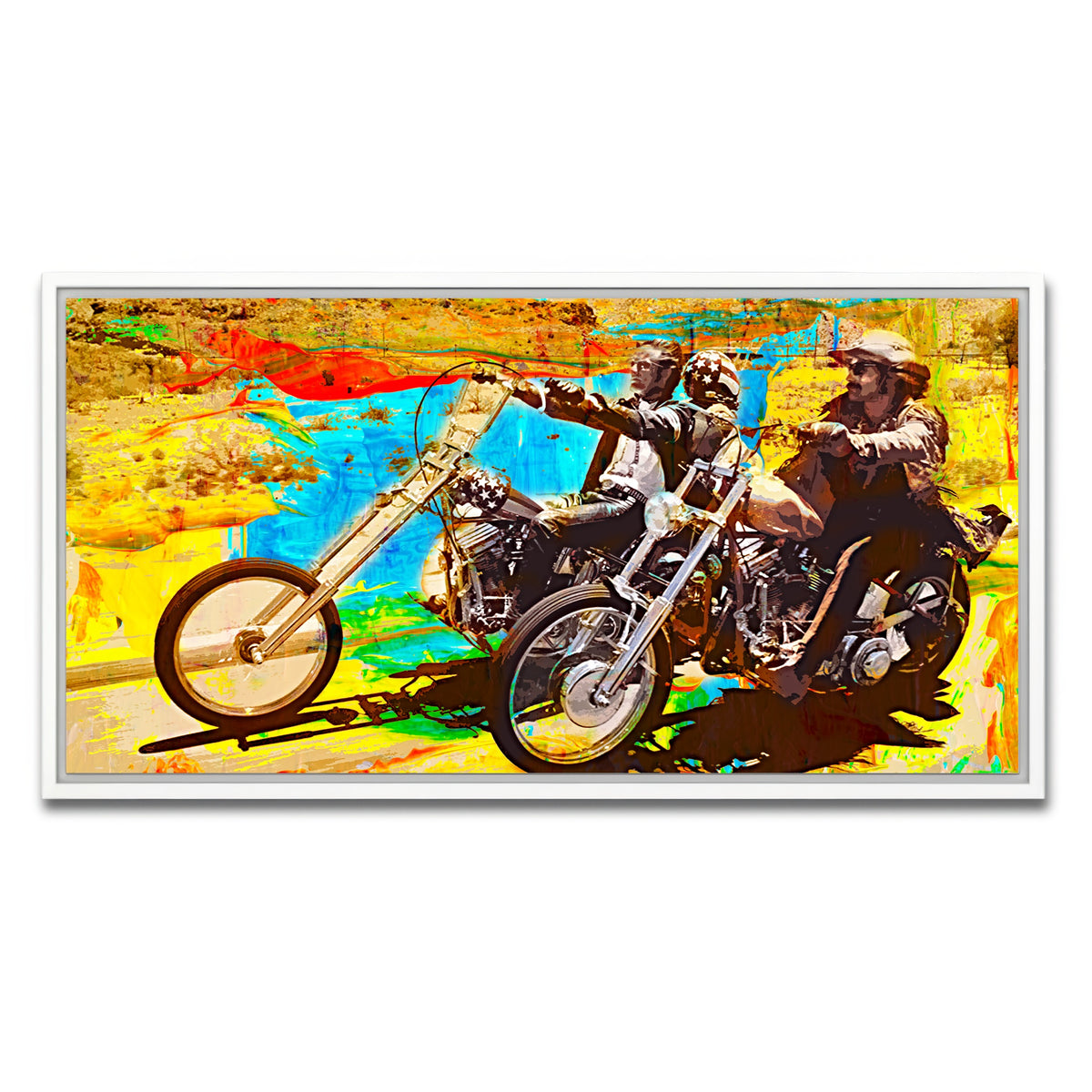 AUTO-MOCKUP WHITE | Easy Rider | 1 Piece | White Framed Canvas | group=2x1