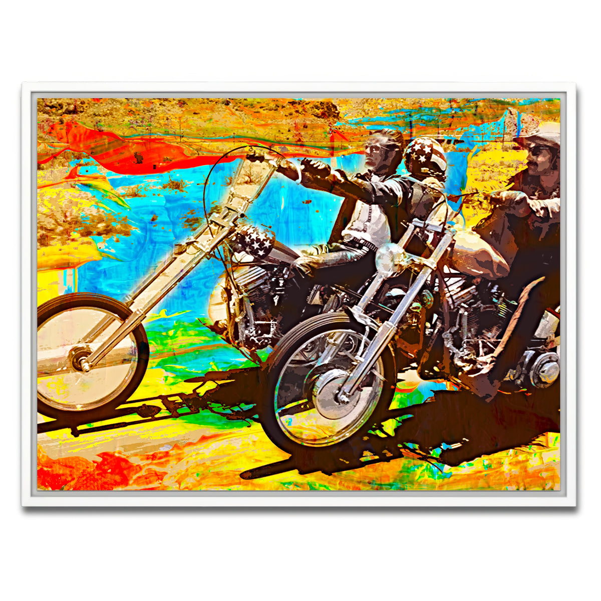 AUTO-MOCKUP WHITE | Easy Rider | 1 Piece | White Framed Canvas | group=4x3