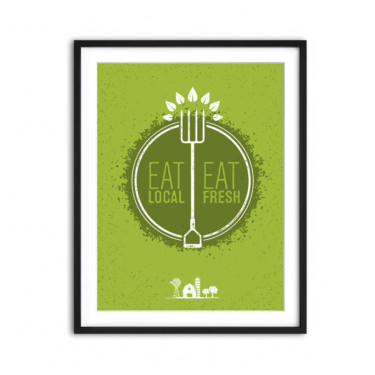 Framed Print 3x4 Black