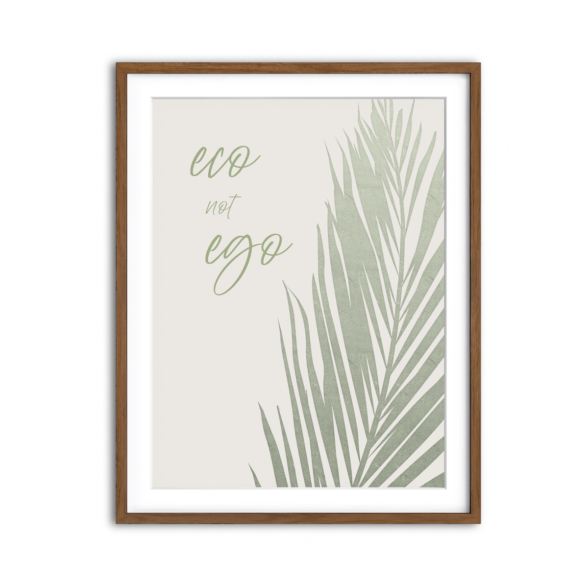 Framed Print 3x4 Walnut