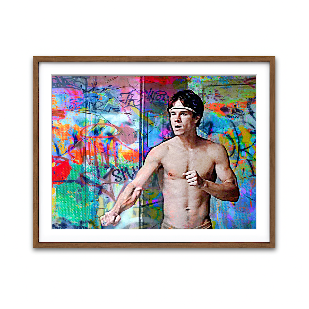 Framed Print 4x3 Walnut