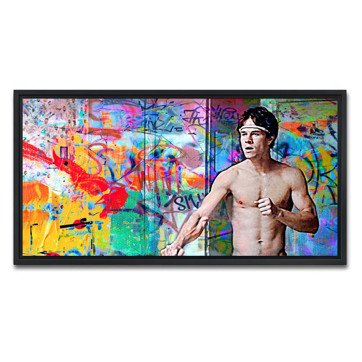 AUTO-MOCKUP WHITE | Eddie Adams | 1 Piece | Black Framed Canvas | group=2x1