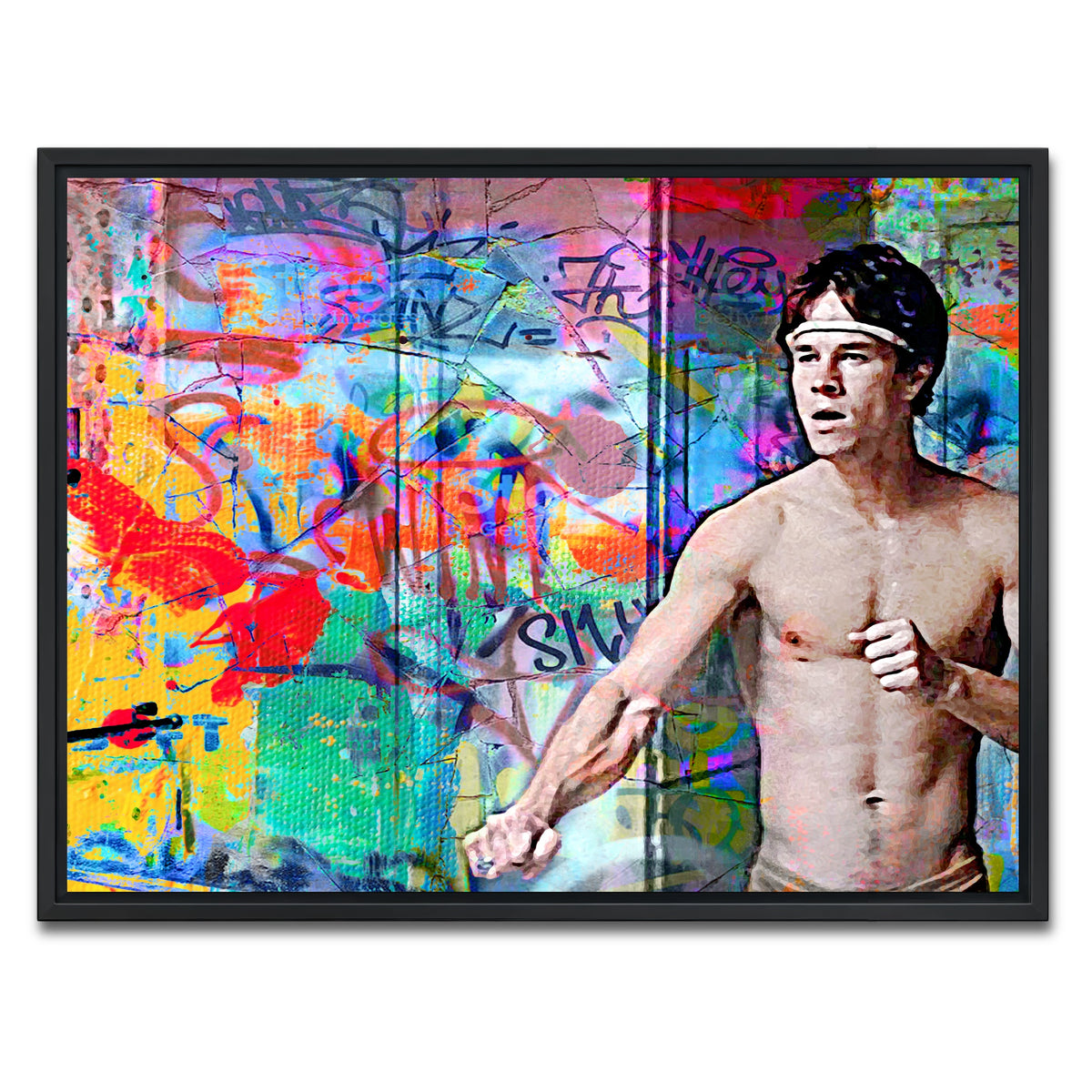 AUTO-MOCKUP WHITE | Eddie Adams | 1 Piece | Black Framed Canvas | group=4x3