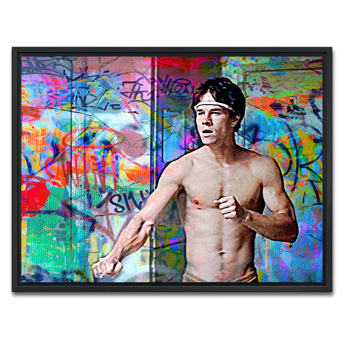 AUTO-MOCKUP WHITE | Eddie Adams | 1 Piece | Black Framed Canvas | group=4x3