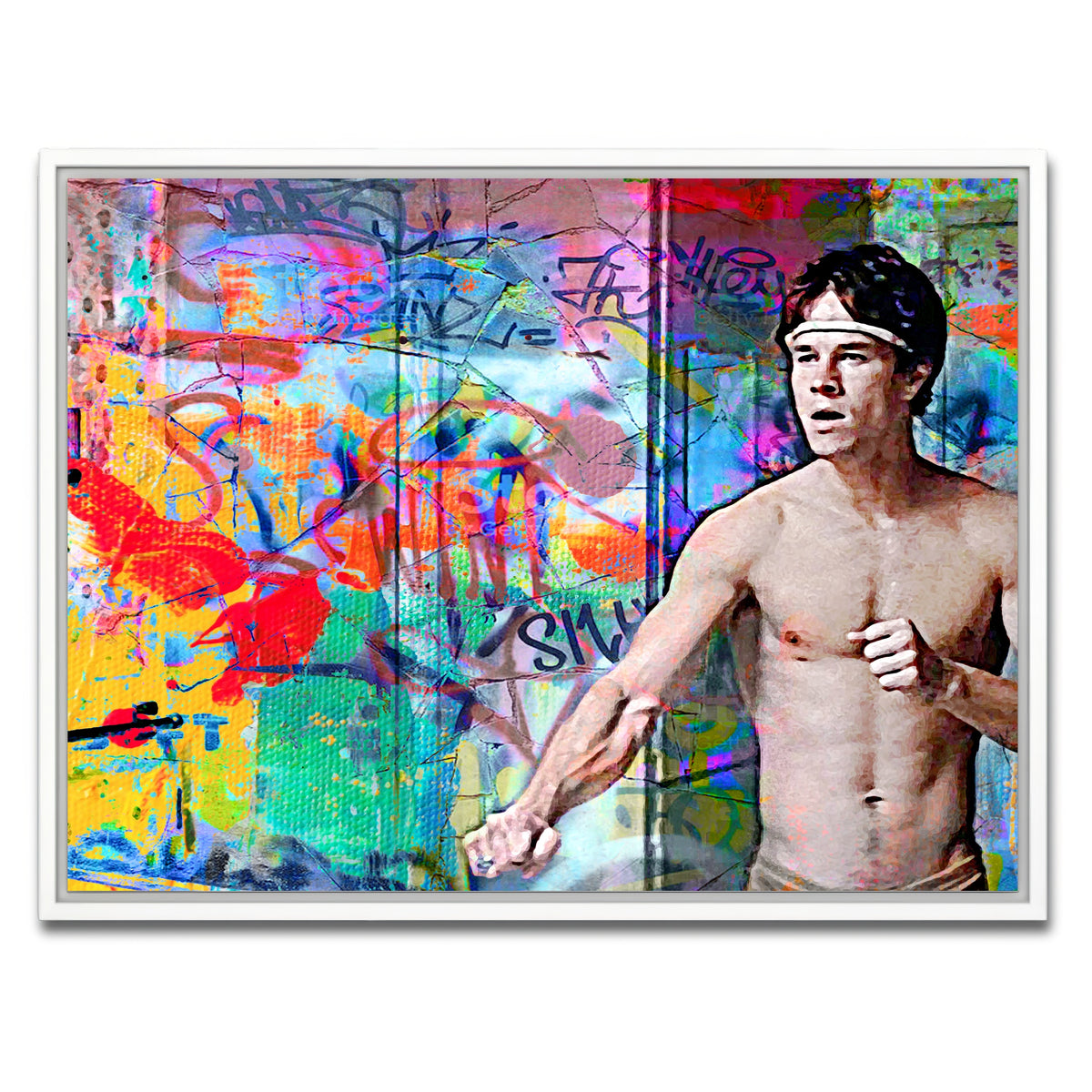 AUTO-MOCKUP WHITE | Eddie Adams | 1 Piece | White Framed Canvas | group=4x3