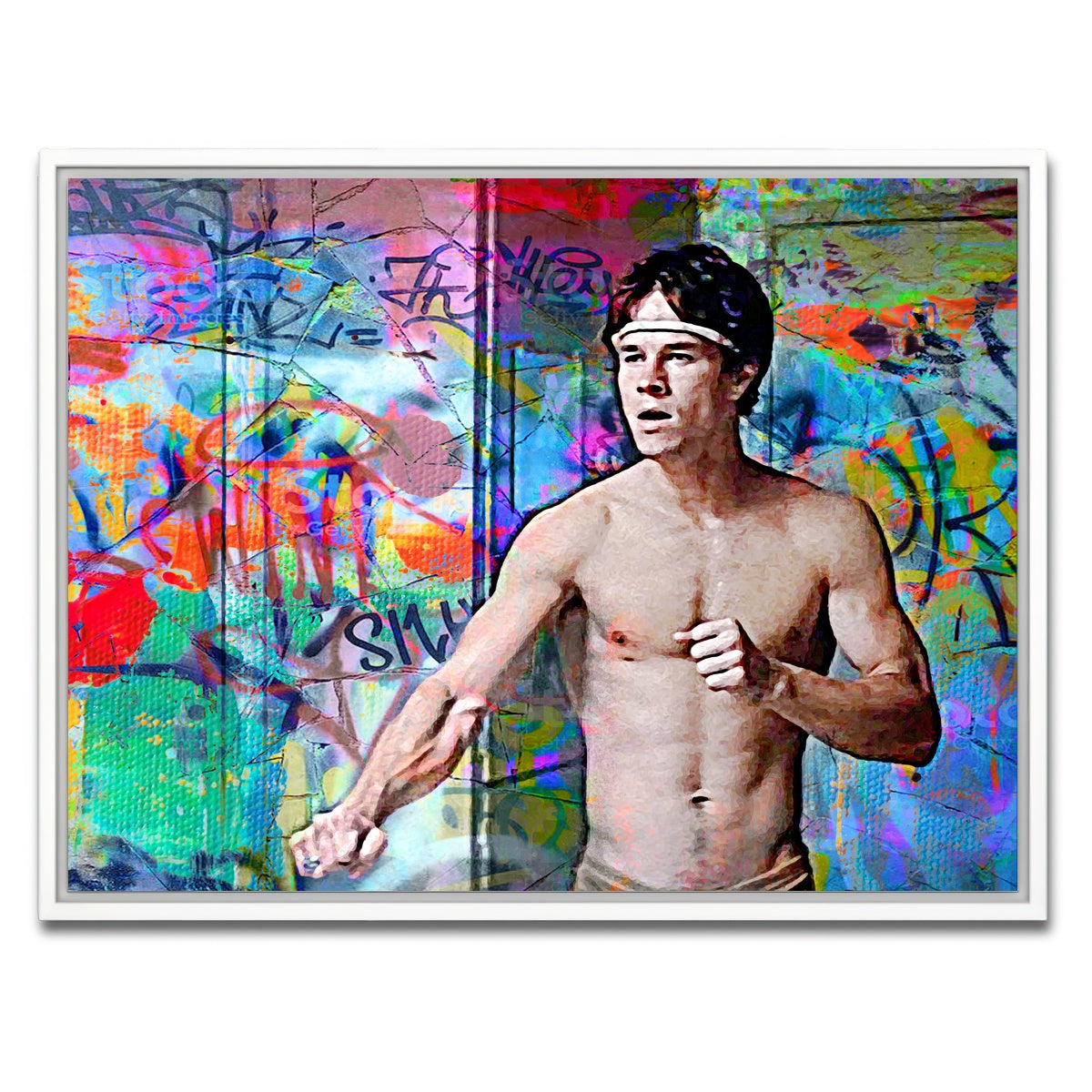 AUTO-MOCKUP WHITE | Eddie Adams | 1 Piece | White Framed Canvas | group=4x3