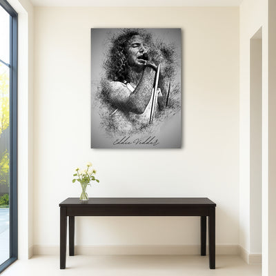 AUTO-MOCKUP ROOM | Eddie Vedder Sketch