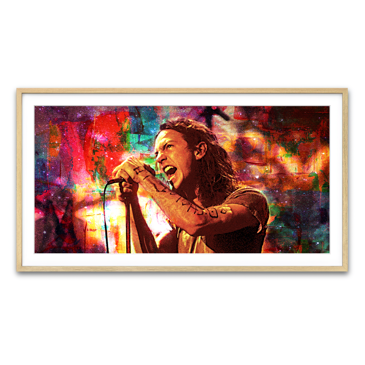 Framed Print 2x1 Natural