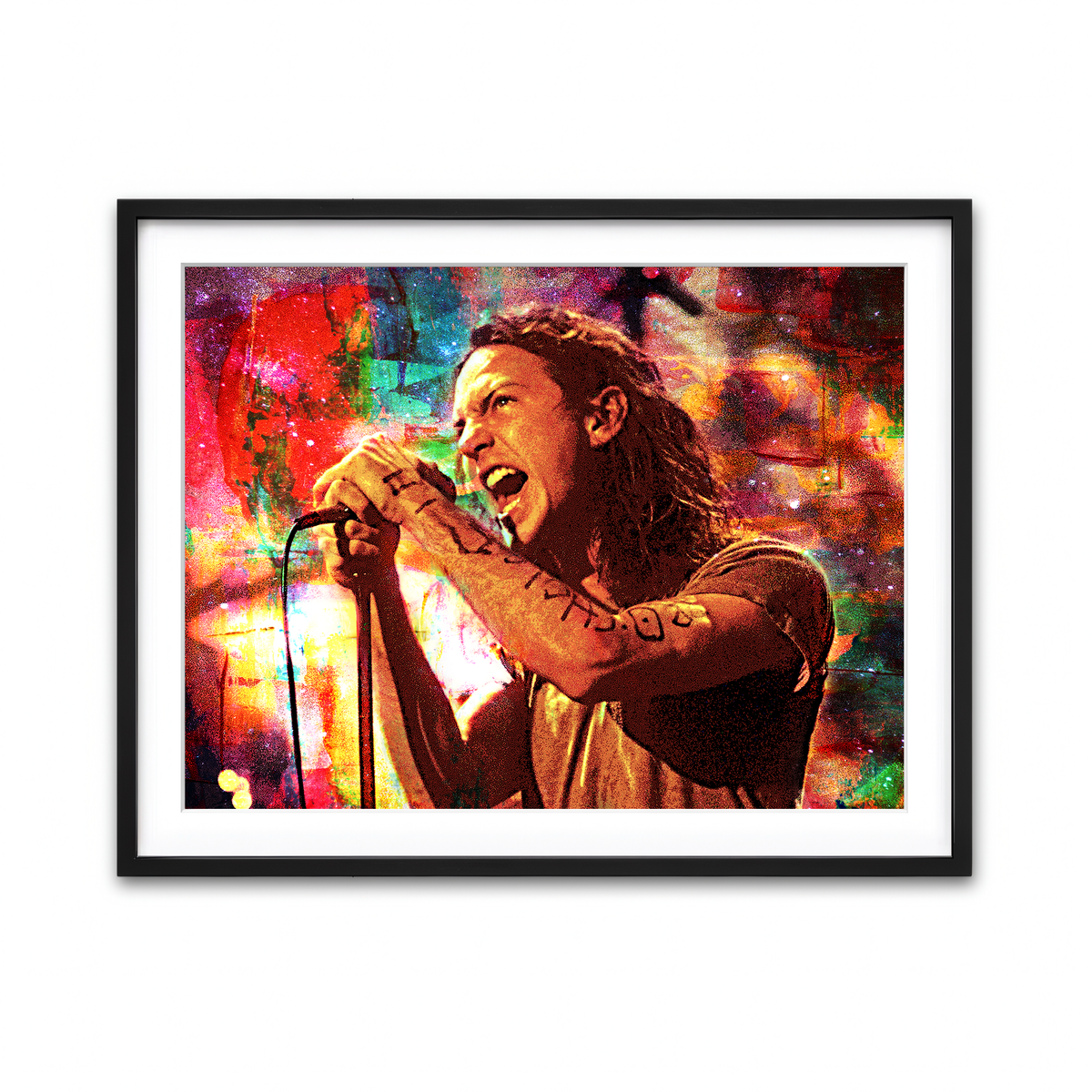Framed Print 4x3 Black