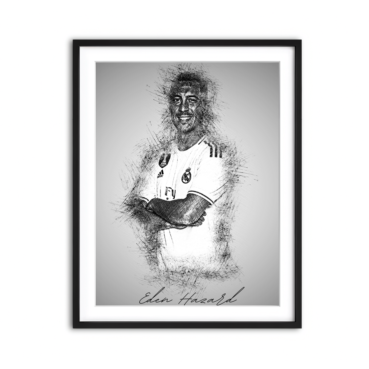 Framed Print 3x4 Black