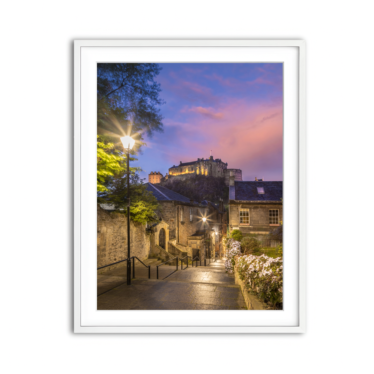 Framed Print 3x4 White