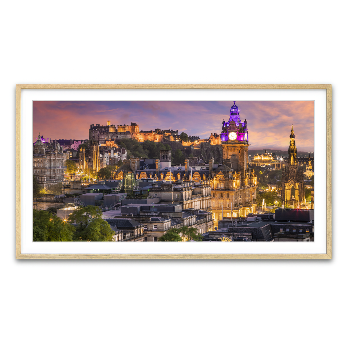 Framed Print 2x1 Natural