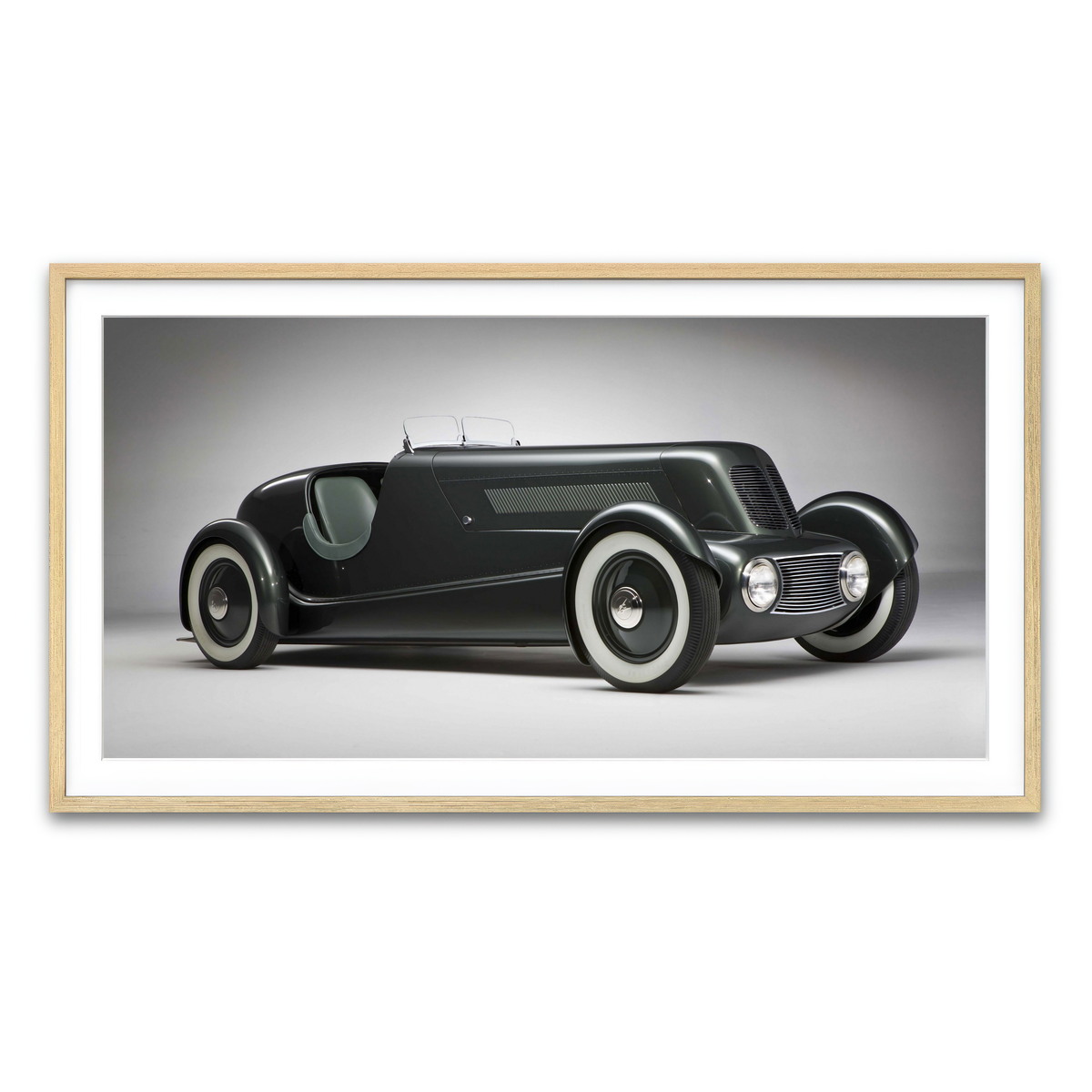 Framed Print 2x1 Natural