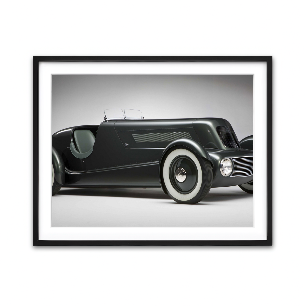 Framed Print 4x3 Black