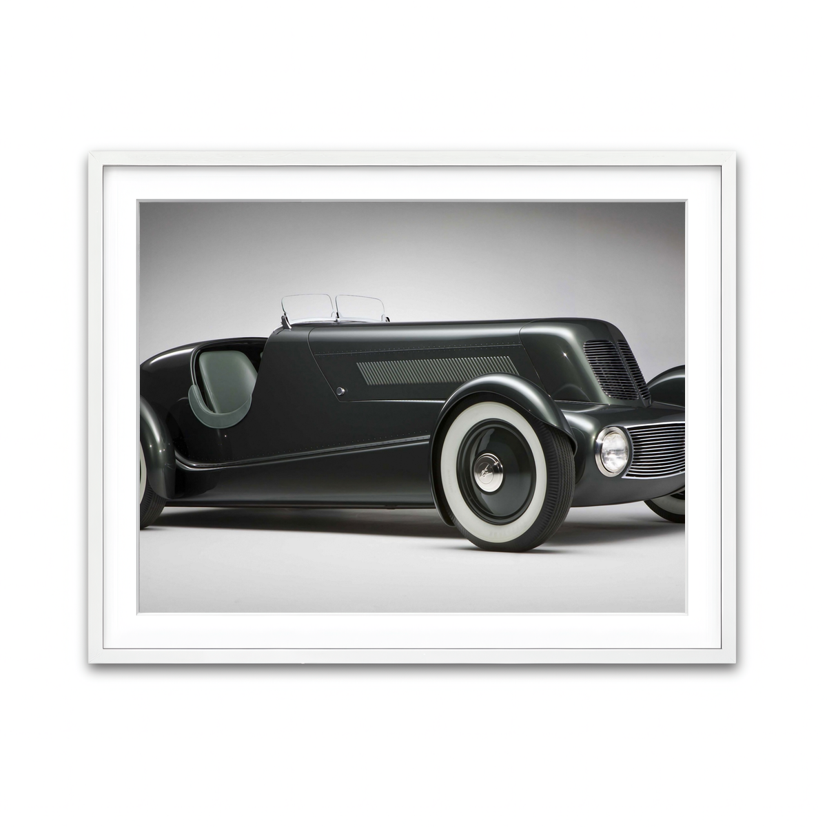 Framed Print 4x3 White