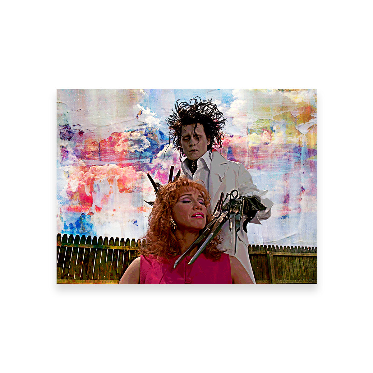 Edward Scissorhands Salon Wall Art
