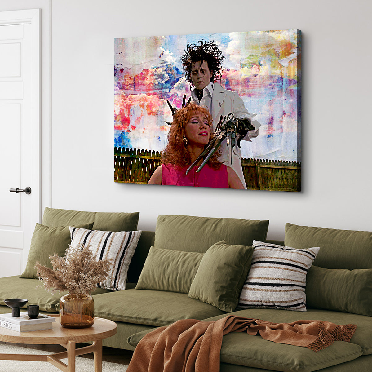 Edward Scissorhands Salon Wall Art