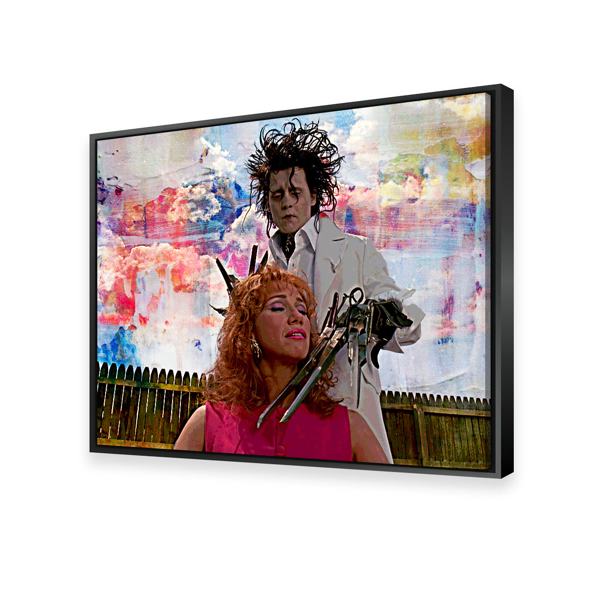 Edward Scissorhands Salon Wall Art