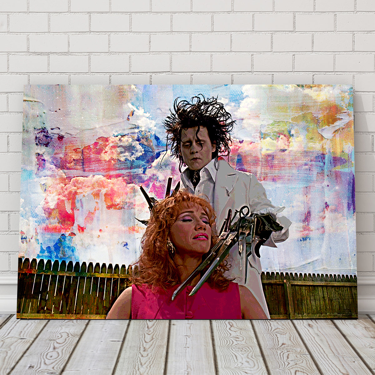 Edward Scissorhands Salon Wall Art